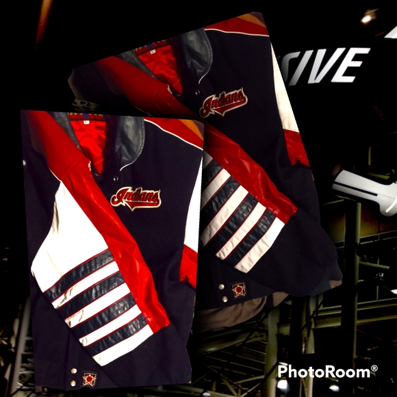 Vintage cleveland indians american league coat - Picture 4 of 6